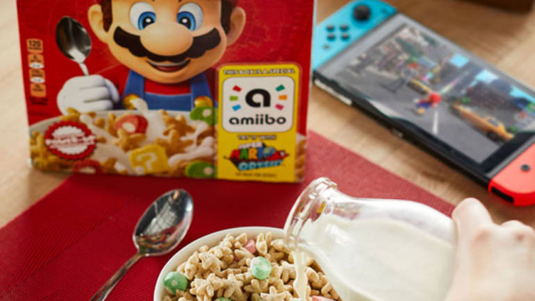 Nintendo and Kellogg add NFC tags to cereal boxes