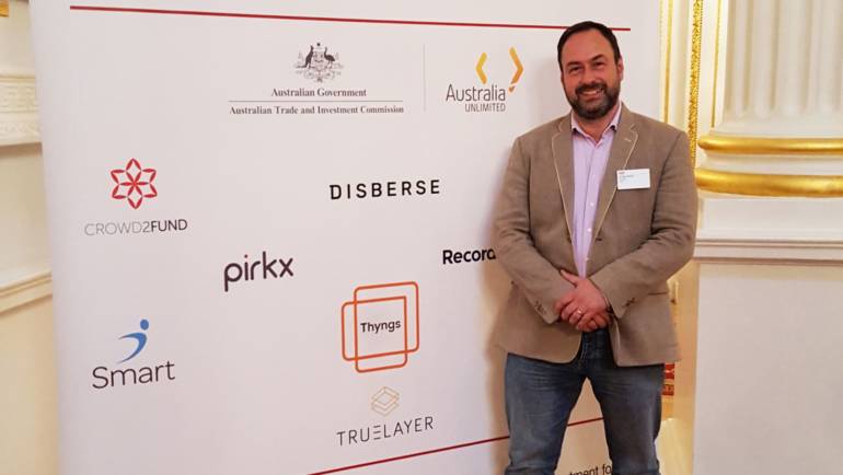 Thyngs selected for Fintech Bridge programme in Australia