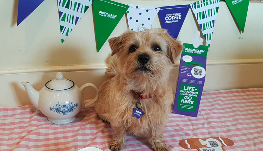 Crumpet at Macmillan Coffee Morning 2020